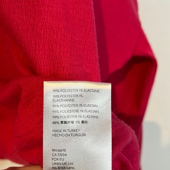 Anthropologie Pink V-Neck Top - Picture 9 of 9